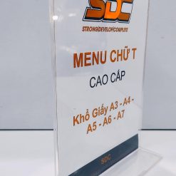 [Giá Xưởng] Menu Mica A3, A4, A5, A6 Trong Suốt - Bền Đẹp - Sang Trọng MM9