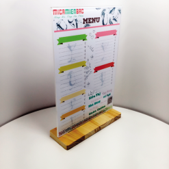 [Giá Xưởng] Menu Mica A3, A4, A5, A6 Trong Suốt - Bền Đẹp - Sang Trọng MM11